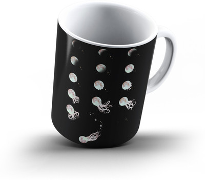 

Ucard Lunar Escape338 Bone China, Ceramic, Porcelain Mug(325 ml), Multicolor