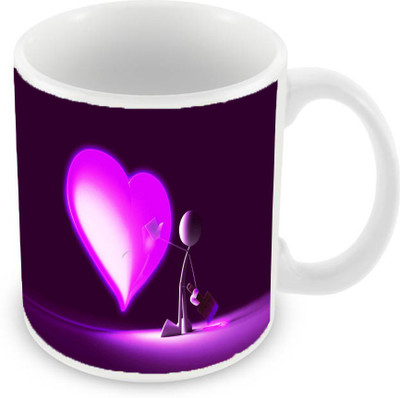 

Sleep Nature's SN-MG-692 Ceramic Mug(350 ml), Pink