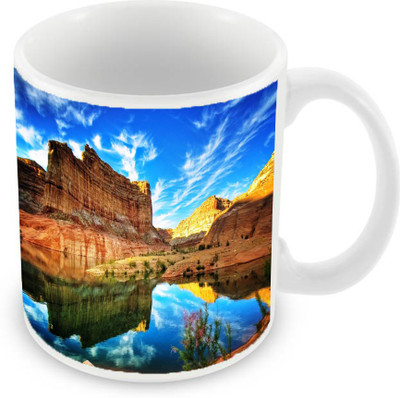 Sleep Nature's SN-MG-511 Ceramic Mug(350 ml), Multicolor