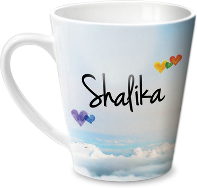 

Hot Muggs Simply Love You Shalika Conical Ceramic Mug(350 ml)