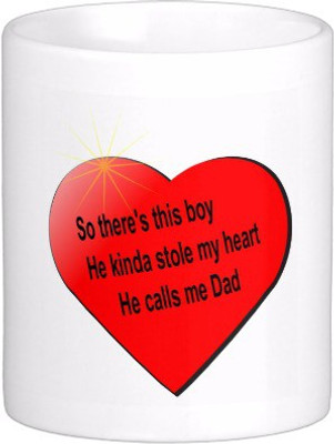

Exoctic Silver All Occasion 0088 Ceramic Mug(300 ml), Multicolor