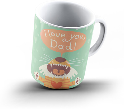 

Ucard Fathers Day718 Bone China, Ceramic, Porcelain Mug(325 ml)