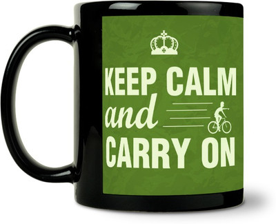 45% OFF on ShopMantra Keep Calm & Carry On Ceramic Mug(300 ml) 45% OFF on ShopMantra Keep Calm & Carry On Ceramic Mug(300 ml)