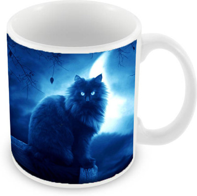 

Sleep Nature's SN-MG-1475 Ceramic Mug(350 ml), Blue