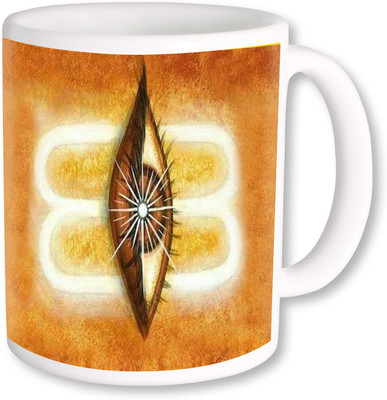 

PhotogiftsIndia Third Eye Of Lord Shiva Ceramic Mug(325 ml), Multicolor