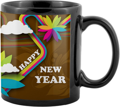 

SKY TRENDS New Year & Christmas Gift For Boyfriend Girlfriend Husband Wife Design COD005 Ceramic Mug(325 ml), Multicolor