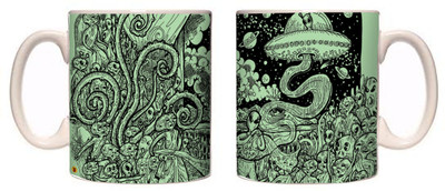 

Posterboy The Alien Mahabharata Ceramic Mug, Multicolor