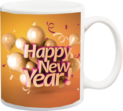 

ME&YOU New year Gift for Boy/Girl Ceramic Mug(325 ml), Multicolor
