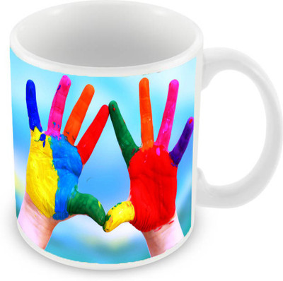 

Sleep Nature's SN-MG-873 Ceramic Mug(350 ml), Multicolor