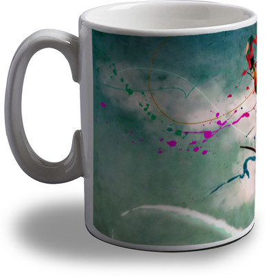 

Artifa Artistic Hot Air Balloons Porcelain, Ceramic Mug(350 ml), Multicolor