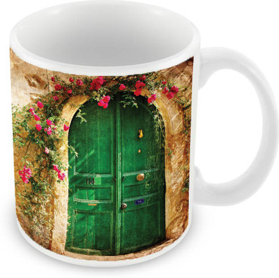 

Sleep Nature's SN-MG-2512 Ceramic Mug(350 ml), Multicolor