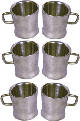 31% OFF on Dynore Pack of 6 Stainless Steel Set of 6 Double Wall Milano Cups(Silver) 31% OFF on Dynore Pack of 6 Stainless Steel Set of 6 Double Wall Milano Cups(Silver)
