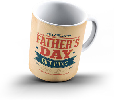 

Ucard Fathers Day456 Bone China, Ceramic, Porcelain Mug(325 ml), Multicolor