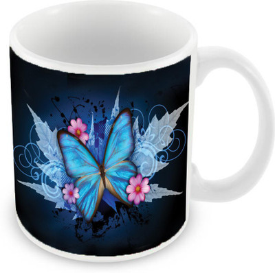 

Sleep Nature's SN-MG-1531 Ceramic Mug(350 ml), Blue