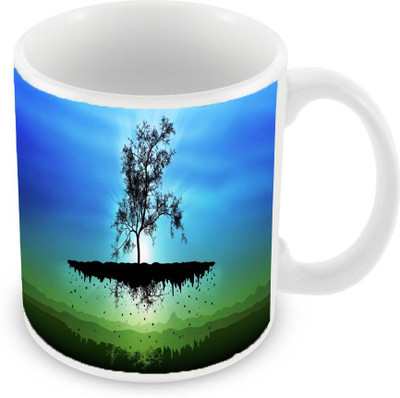 

Sleep Nature's SN-MG-531 Ceramic Mug(350 ml), Blue