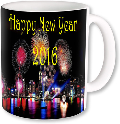 

PhotogiftsIndia happy new year 102 Ceramic Mug(325 ml)