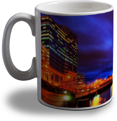 

Artifa Ship At Dock Porcelain, Ceramic Mug(350 ml), Multicolor