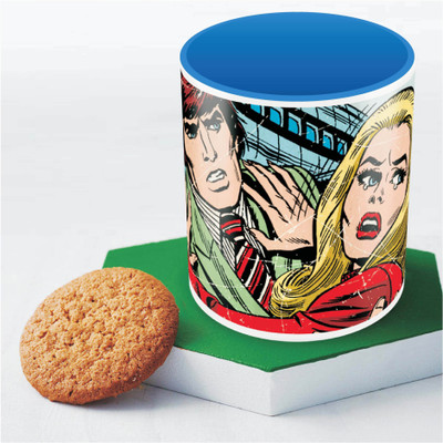 

Marvel Comics Let me go Officially Licensed Ceramic Mug(350 ml), Multicolor