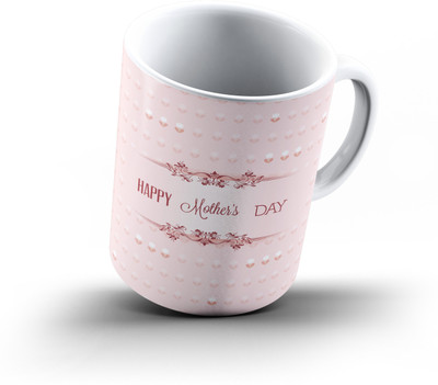

Ucard Mothers Day406 Bone China, Ceramic, Porcelain Mug(325 ml), Multicolor