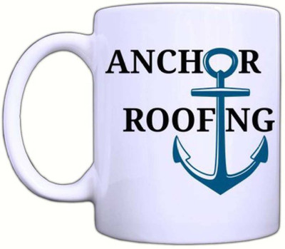 

Arkist anchor-roofing-quote-fonts-11-oz Ceramic Mug(340 ml), Multicolor