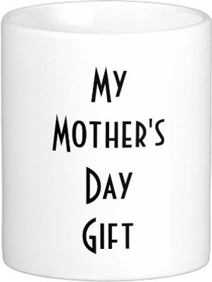 

Exoctic Silver All Occasion 0268 Ceramic Mug(300 ml), White