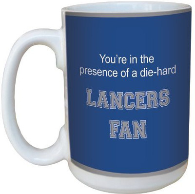 

Tree-Free Greetings Greetings lm44762 Lancers College Basketball Ceramic with Full-Sized Handle, 15-Ounce Ceramic Mug(60 ml), Multicolor