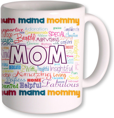 

PhotogiftsIndia My Mom Gifts Ceramic Mug(325 ml), White