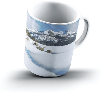 

Ucard Landscape792812 Bone China, Ceramic, Porcelain Mug(325 ml), Multicolor