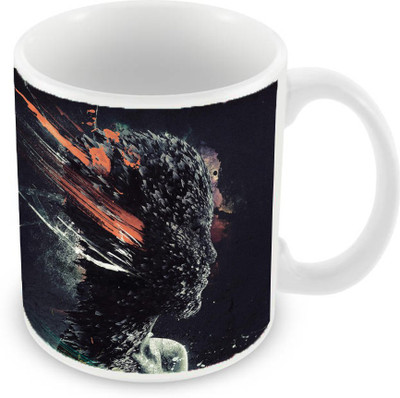 

Sleep Nature's SN-MG-1561 Ceramic Mug(350 ml), Multicolor