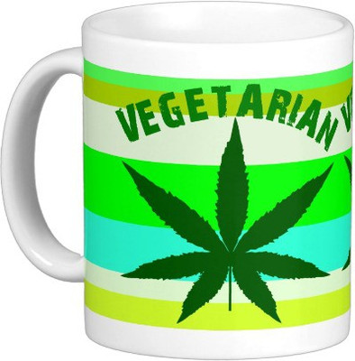 

Exoctic Silver Babaji Ka Thulla A001 Ceramic Mug(350 ml), Multicolor