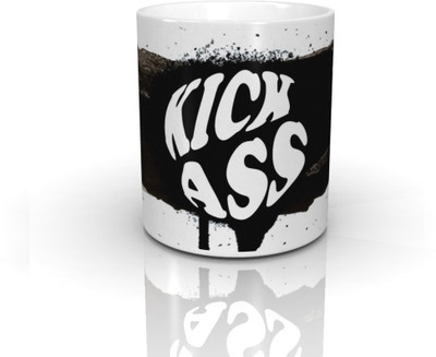 32% OFF on Seven Rays Kick Ass Ceramic Mug(350 ml) 32% OFF on Seven Rays Kick Ass Ceramic Mug(350 ml)