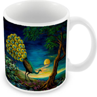 

Sleep Nature's SN-MG-367 Ceramic Mug(350 ml), Multicolor