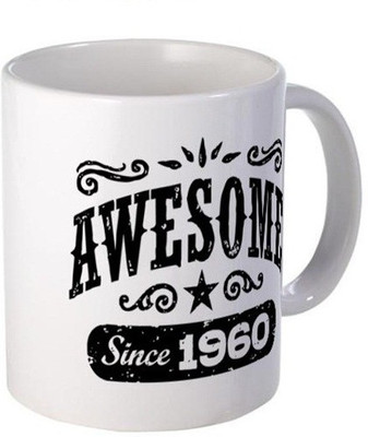 

Exoctic Silver Quoteds ooooo108 Ceramic Mug(300 ml), Multicolor