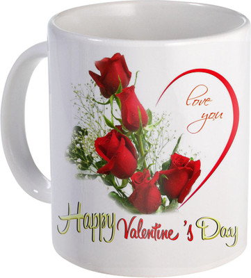 

SKY TRENDS Love Gifts For Your Special Valentine For Girlfriend Boyfriend Wounderful Wife Husband Friend Anniversary Birthday Design010 Ceramic Mug(325 ml), White