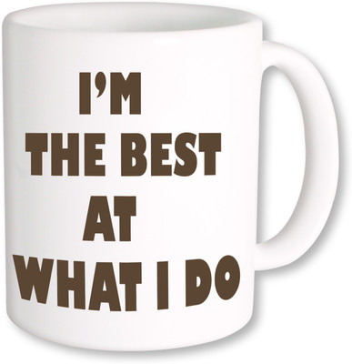 

PhotogiftsIndia I am the Best_01 Ceramic Mug(325 ml), Multicolor