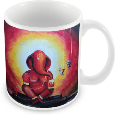 

Sleep Nature's SN-MG-2382 Ceramic Mug(350 ml), Multicolor