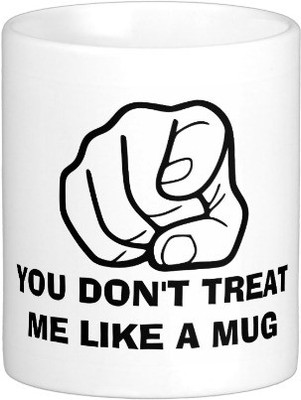 

Exoctic Silver Ata Maja Satakli A002 Ceramic Mug(350 ml), Black;white