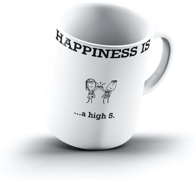 

Ucard Happiness Is1928 Bone China, Ceramic, Porcelain Mug(325 ml)