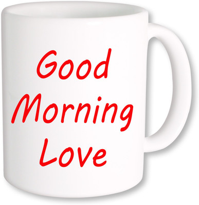 

PhotogiftsIndia Good Morning Love 006 Ceramic Mug(325 ml), Multicolor