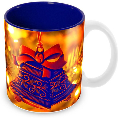 

Tuelip Beautiful New Year Wishes Ceramic Mug(350 ml), Multicolor