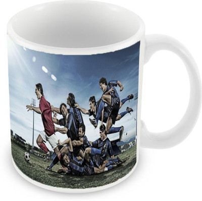 

Sleep Nature's SN-MG-557 Ceramic Mug(350 ml), Multicolor