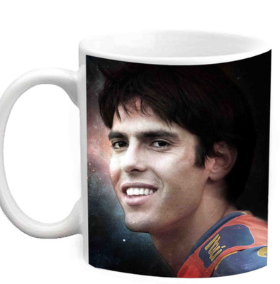 

Raj Laxmi Brazilian Footballer KAKA White Ceramic Mug(350 ml)