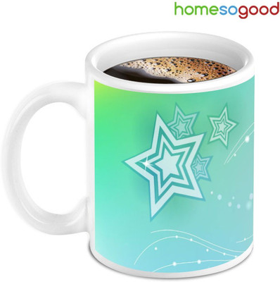 41% OFF on Homesogood The Glowing Stars Ceramic Mug(280 ml) 41% OFF on Homesogood The Glowing Stars Ceramic Mug(280 ml)