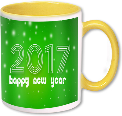 

Heyworlds new year gifts 0067 Ceramic Mug(325 ml), Multicolor