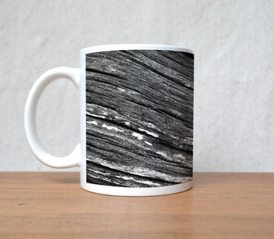 33% OFF on StyBuzz Red Autumn Leaf Porcelain Coffee Mug(300 ml)