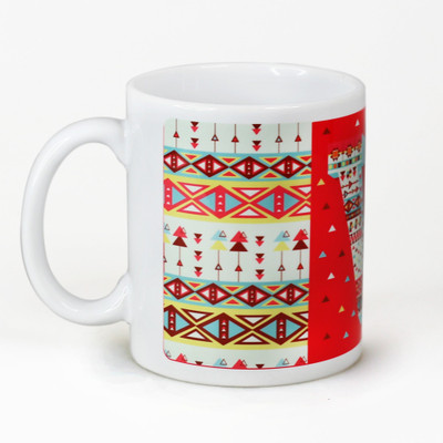 chumbak Alphabet V Ceramic Coffee Mug(300 ml) chumbak Alphabet V Ceramic Coffee Mug(300 ml)