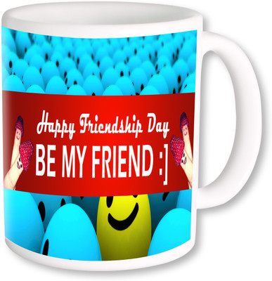 

PhotogiftsIndia Happy Friendship Day 078 Ceramic Mug(350 ml), Multicolor
