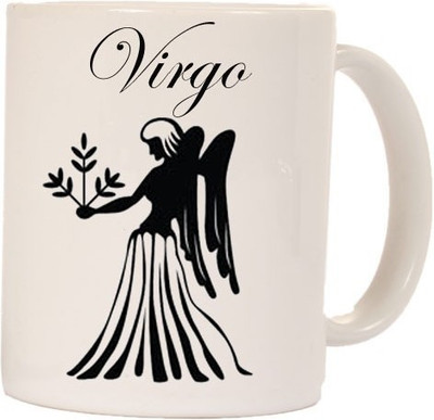 Online World Zodiac Coffee - Virgo Ceramic Mug(250 ml)