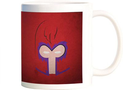 

Rangeele Inkers Magneto Minimal Art Ceramic Mug(300 ml), Multicolor