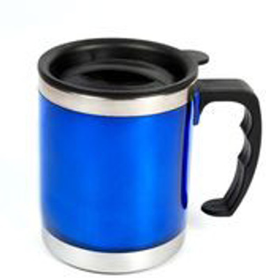 

Accedre Stainless Steel Colourful Travel Stainless Steel Mug(100 ml), Blue